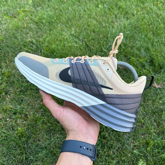 Men’s running shoes Nike Lunar Roam Sesame size 9 us brand new original - Picture 3 of 7